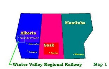 Winter Valley Regional Railway Map 1